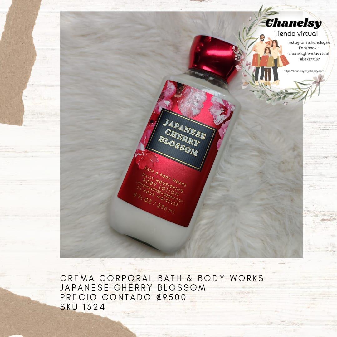 Crema Corporal Bath y Body Works Japanese Cherry Blossom
