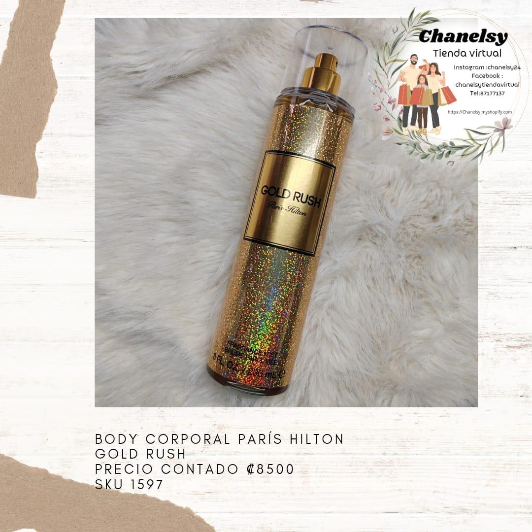 Body Corporal Paris Hilton Gold Rush