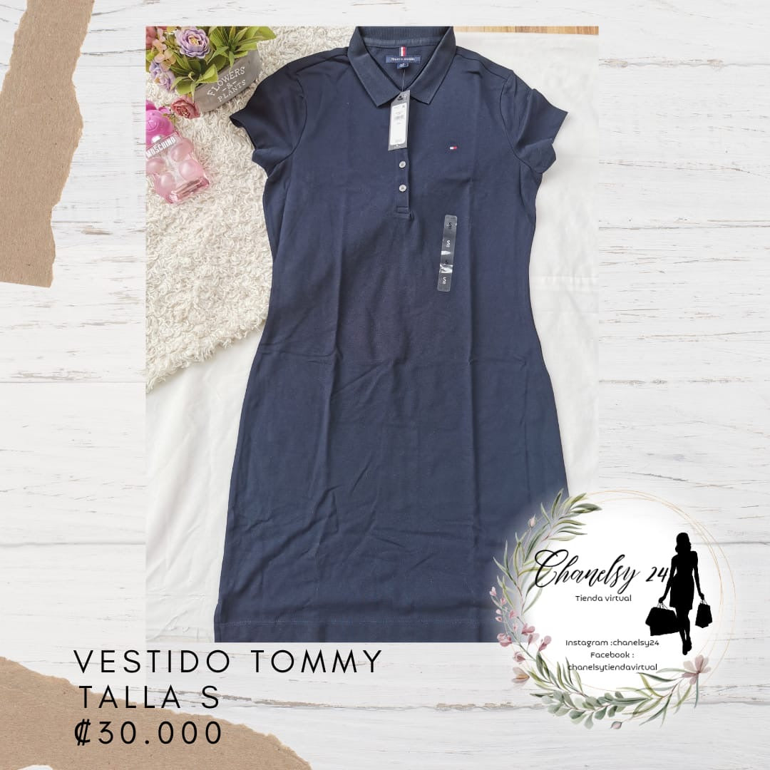 Vestido Tommy Hilfiger Talla S