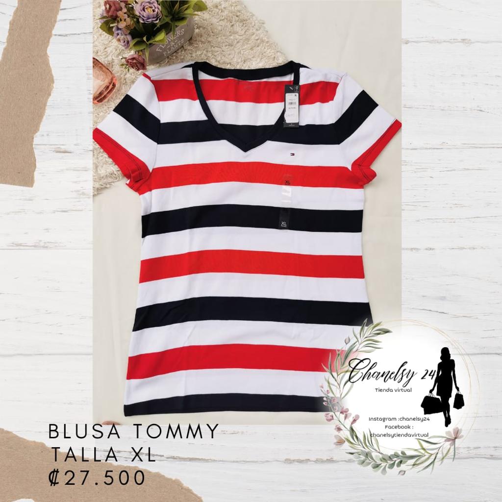 Blusa Tommy Hilfiger Talla XL