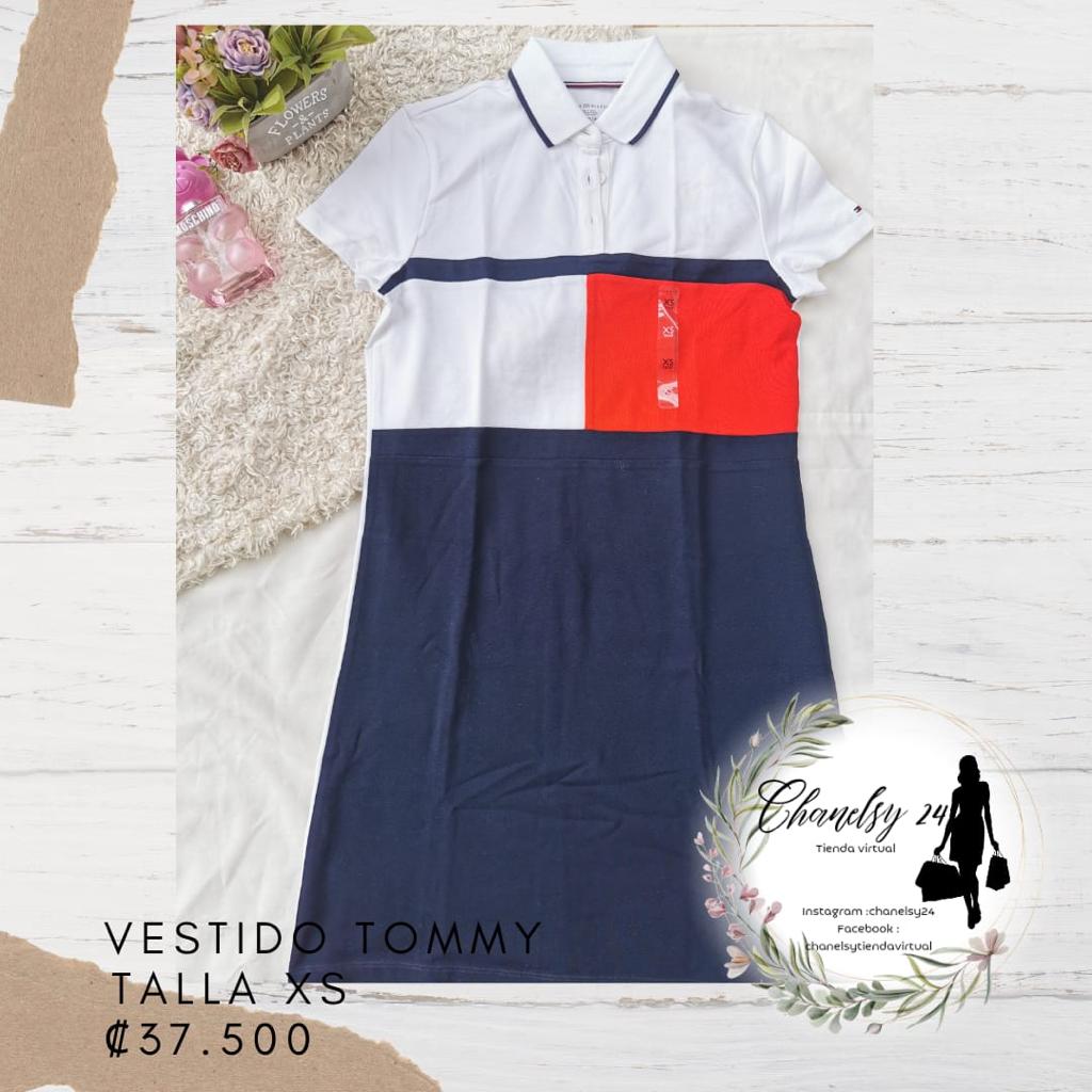 Vestido Tommy Hilfiger Talla XS