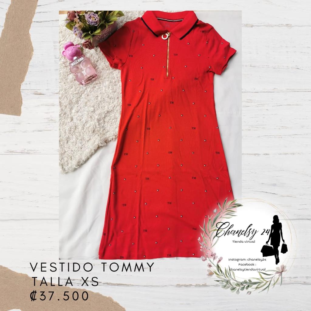 Vestido Tommy Hilfiger Talla XS
