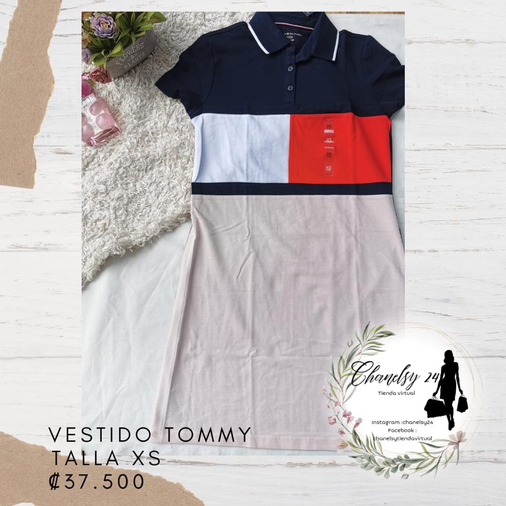 Vestido Tommy Hilfiger Talla XS