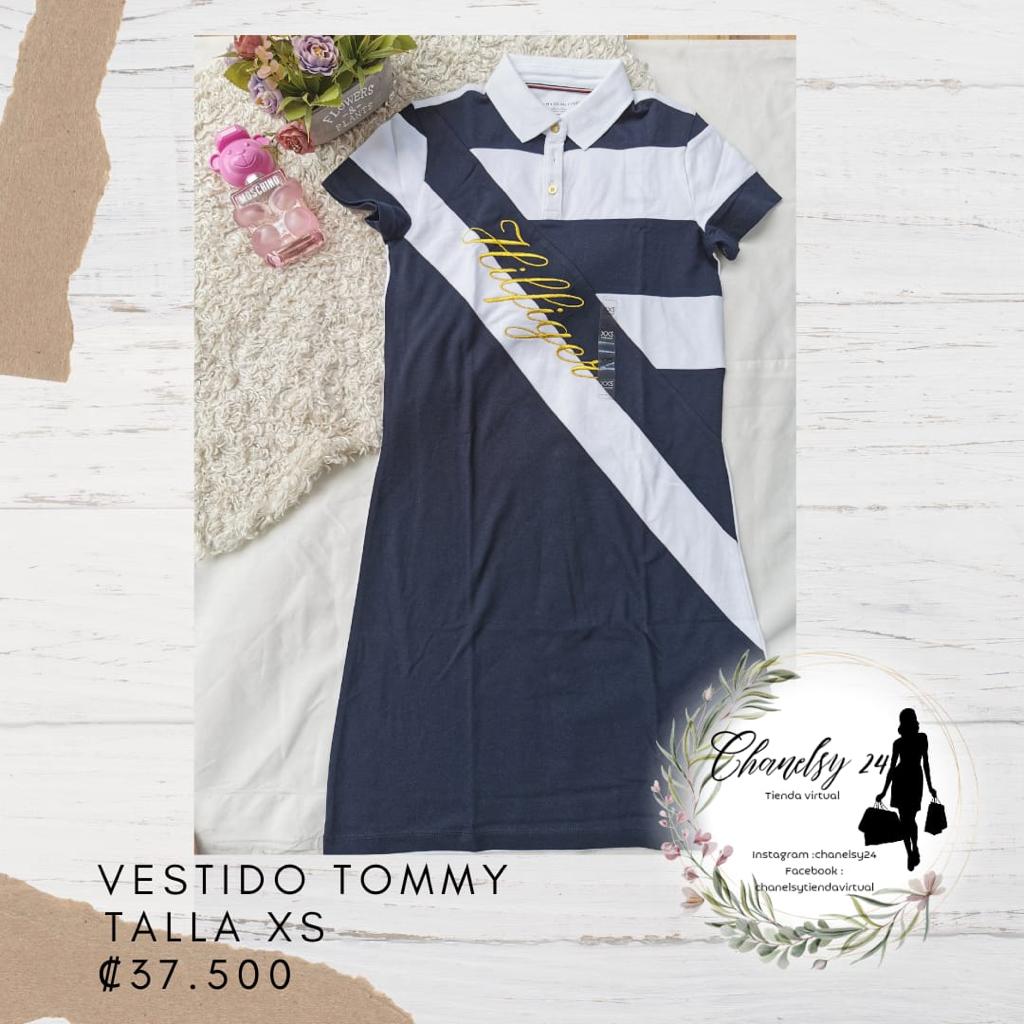 Vestido Tommy Hilfiger Talla XS