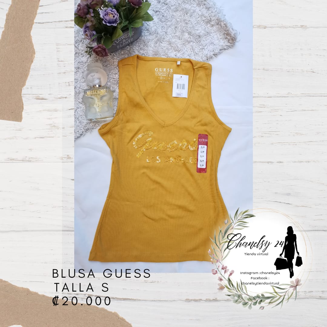 Blusa Tirantes Guess Talla S