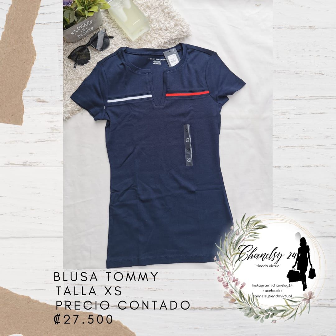 Blusa Tommy Hilfiger Talla XS