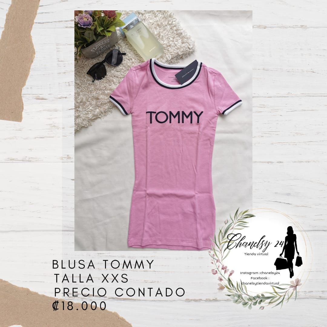 Blusa Tommy Hilfiger Talla XXS