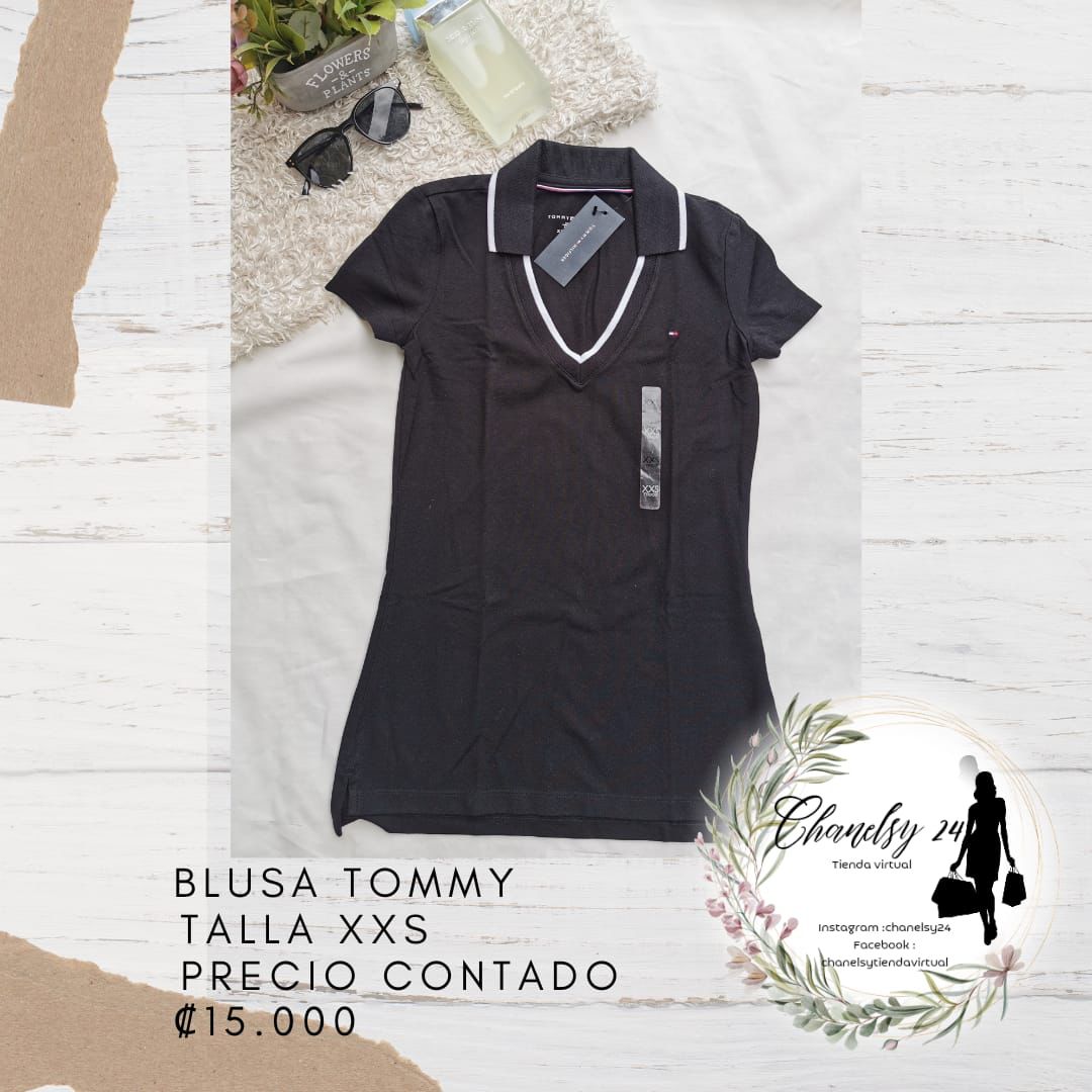Blusa Tommy Hilfiger Talla XXS