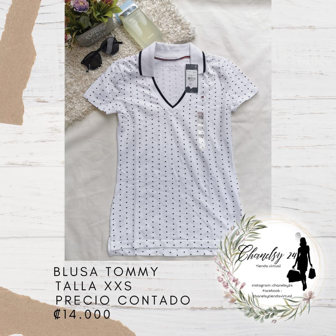 Blusa Tommy Hilfiger Talla XXS