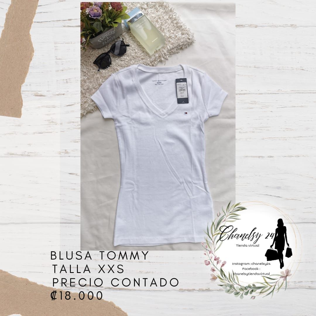 Blusa Tommy Hilfiger Talla XXS