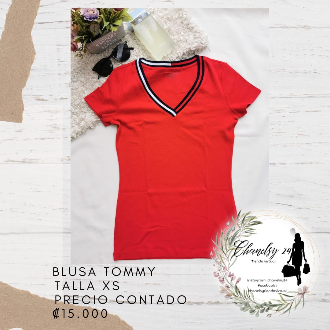 Blusa Tommy Hilfiger Talla XS