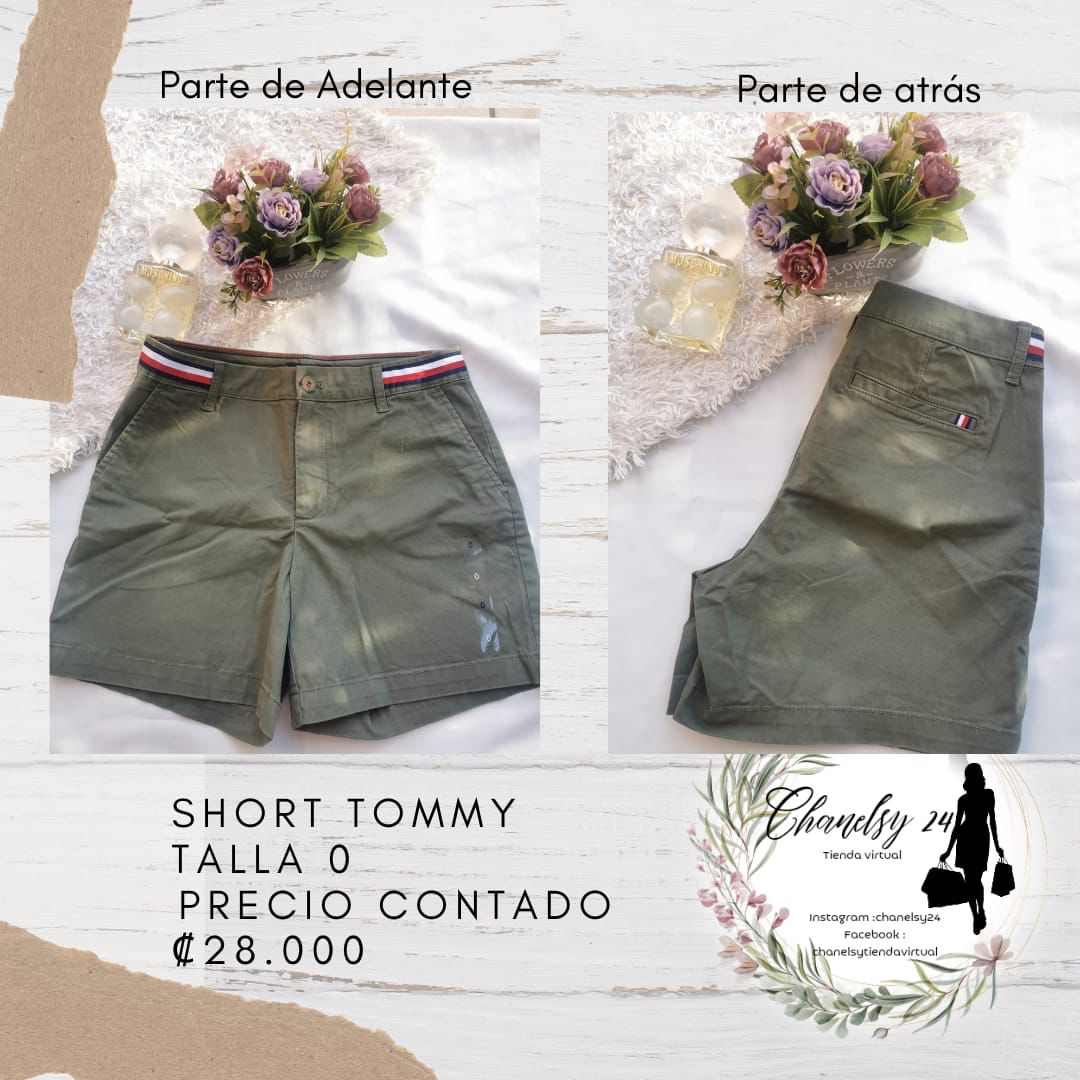 Short Tommy Hilfiger Talla 0