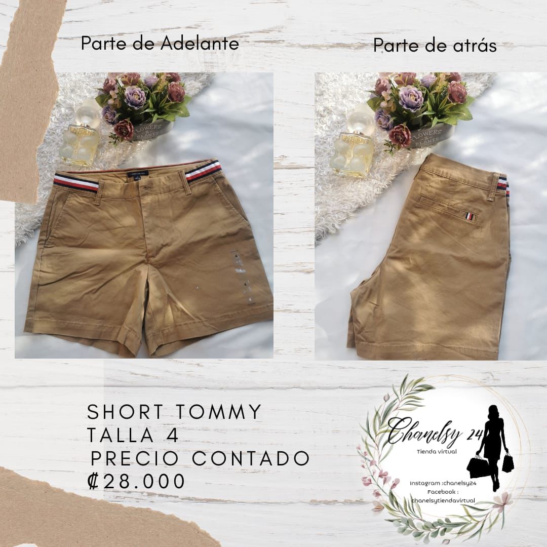 Short Tommy Hilfiger Talla 4