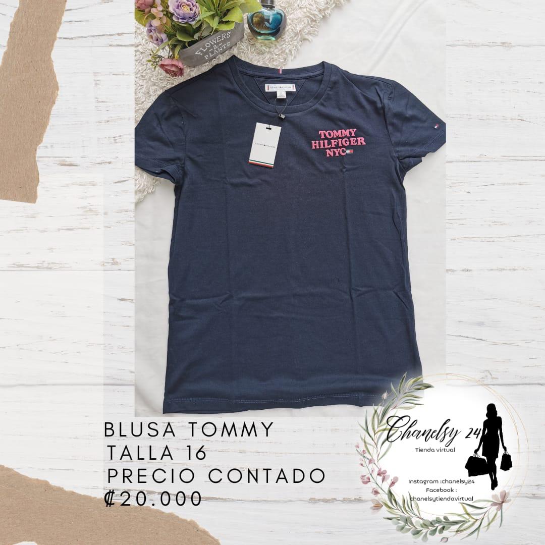 Blusa Tommy Hilfiger De Niña Talla 16