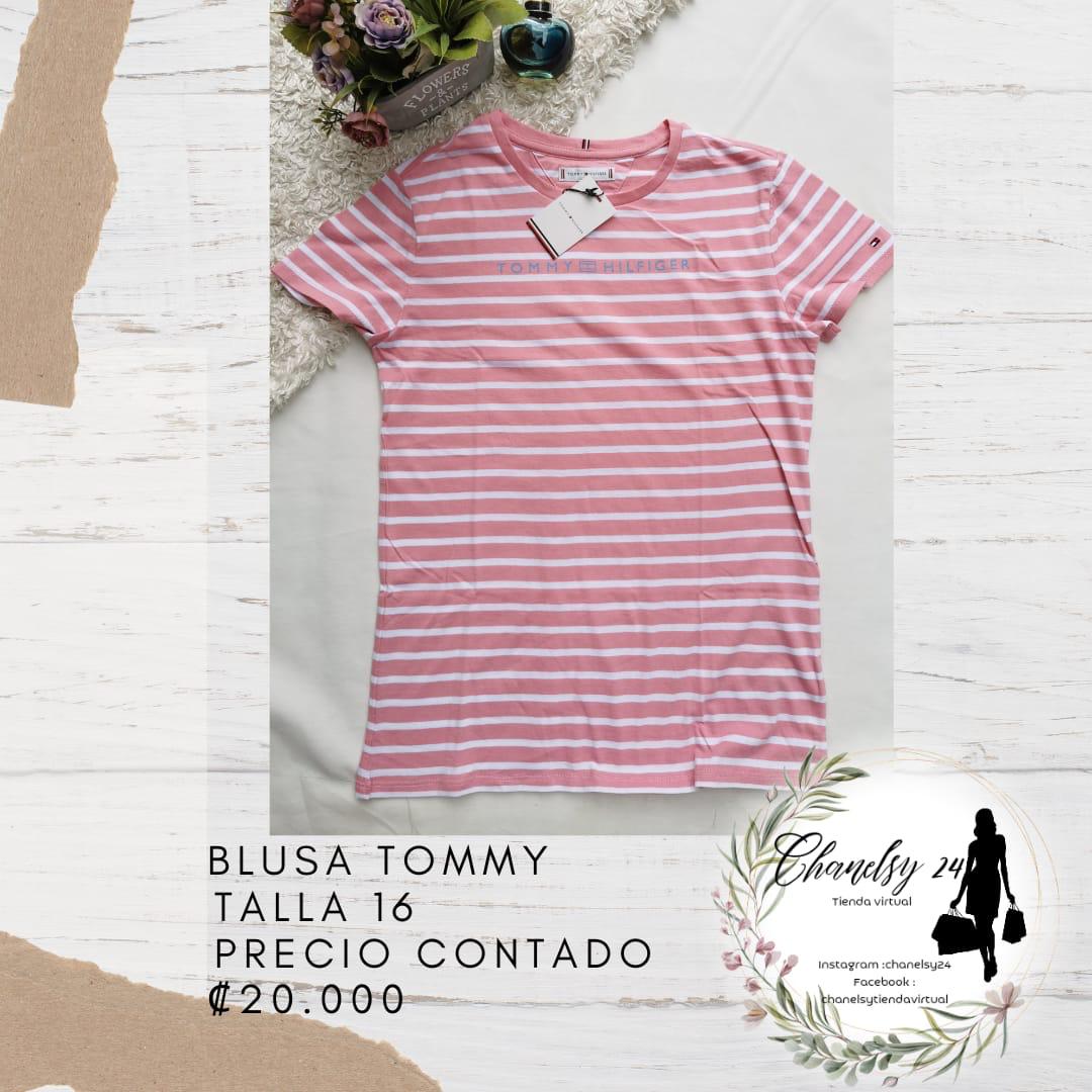 Blusa Tommy Hilfiger De Niña talla 16
