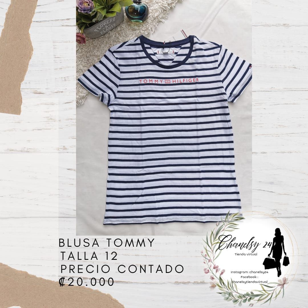 Blusa Tommy Hilfiger De Niña talla 12