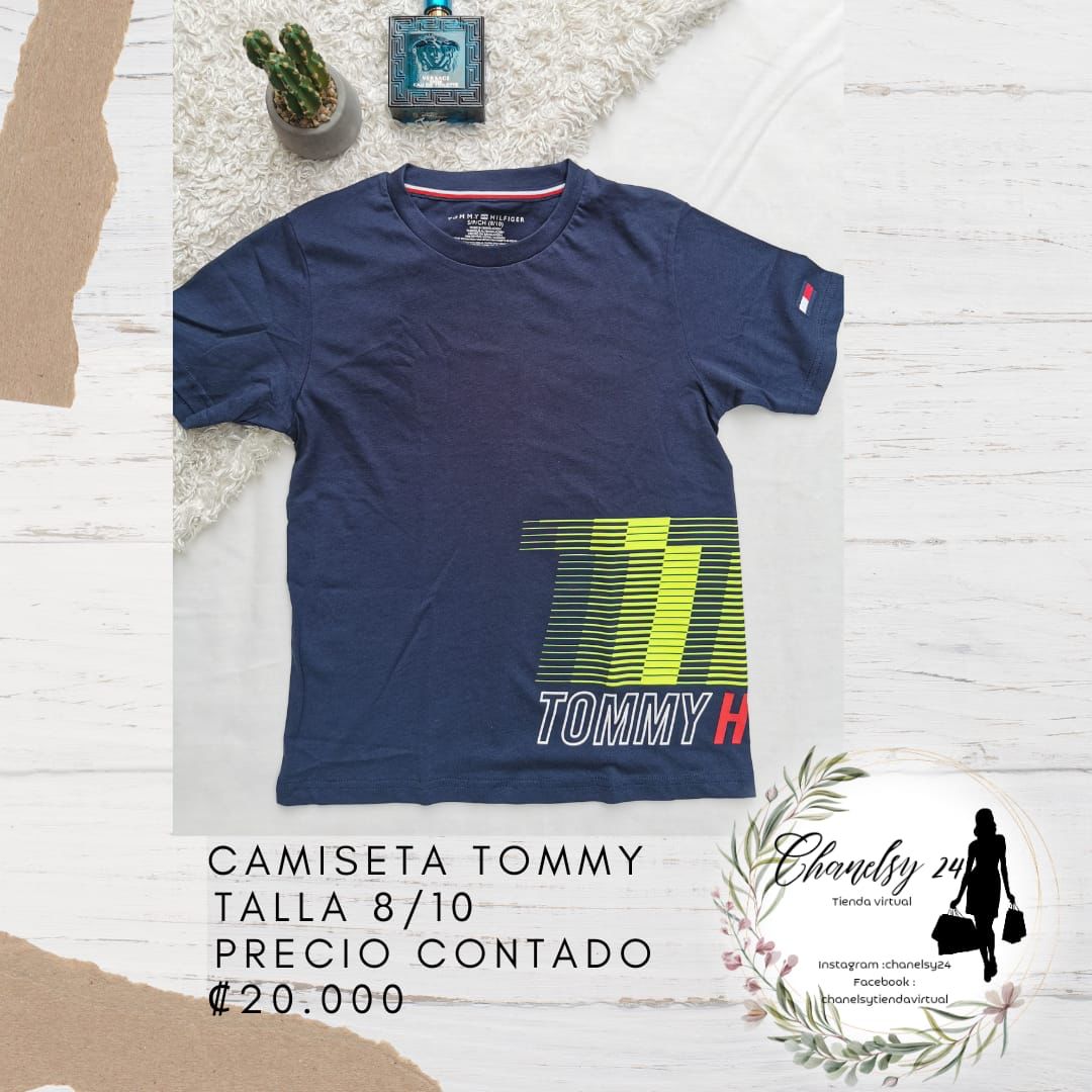 Camisa para Niño Tommy Hilfiger Talla 8/10