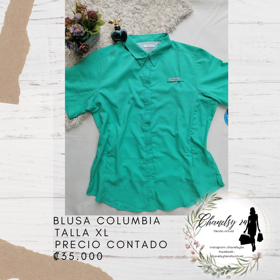 Blusa Columbia Talla XL