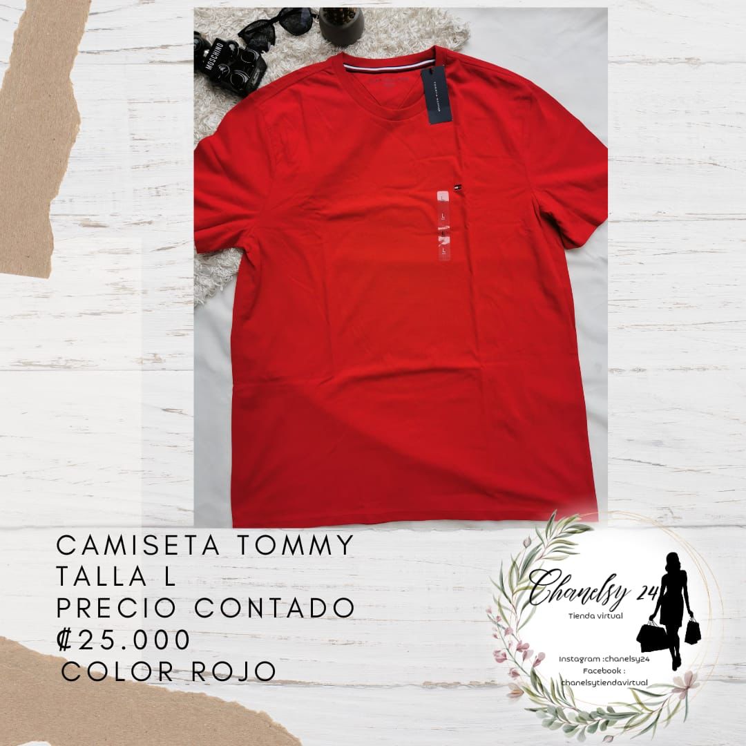 Camisa para Hombre Tommy Hilfiger Talla L