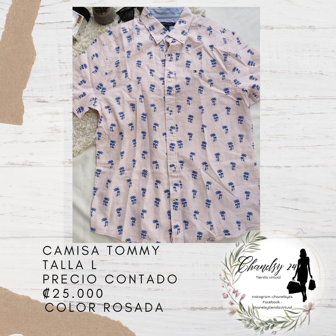 Camisa para Hombre Tommy Hilfiger Talla L
