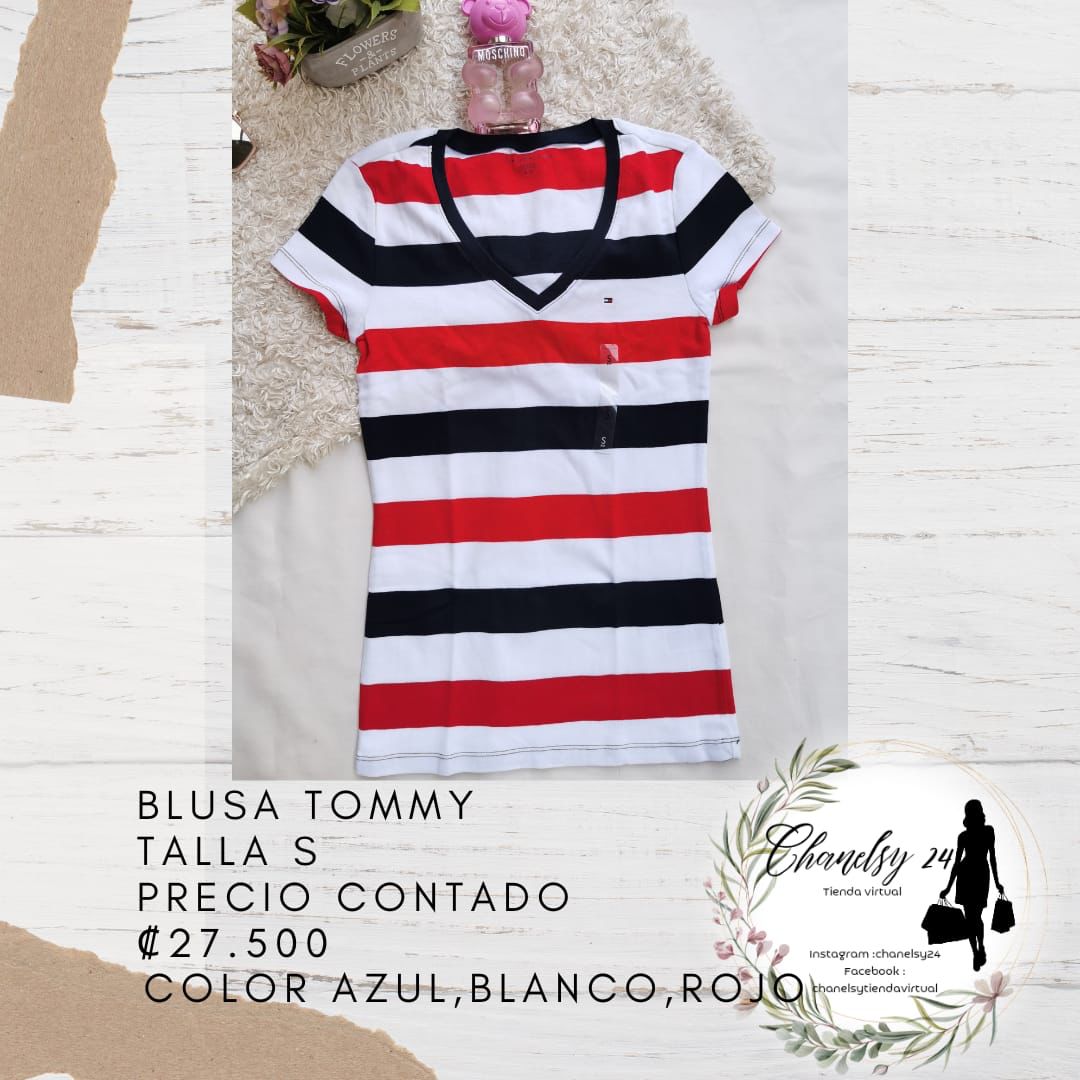 Blusa Tommy Hilfiger Talla S