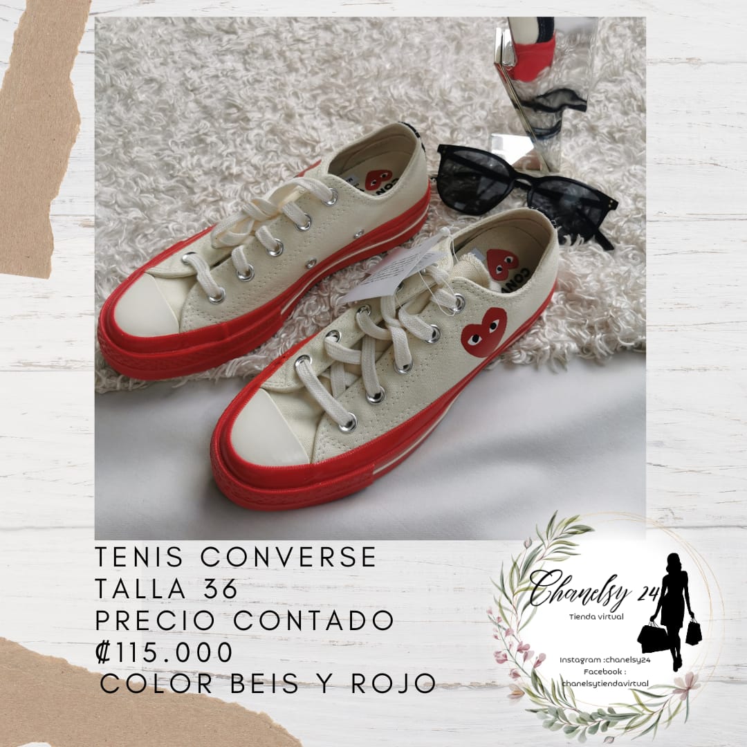 Tenis Converse Unisex Talla 36