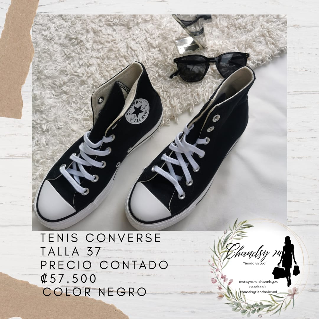 Tennis Converse Unisex Talla 37