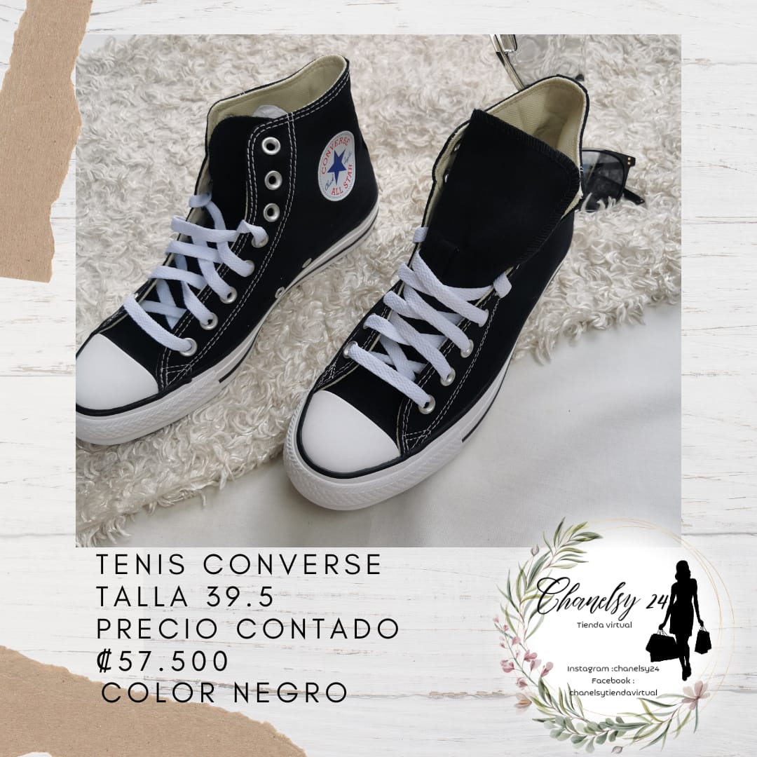 Tennis Converse Unisex Talla 39.5