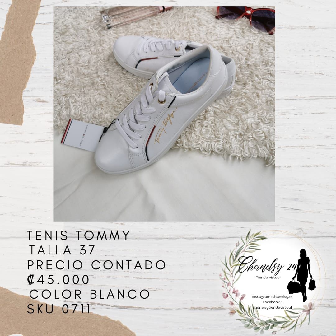 Tenis Tommy Hilfiger de Mujer Talla 37