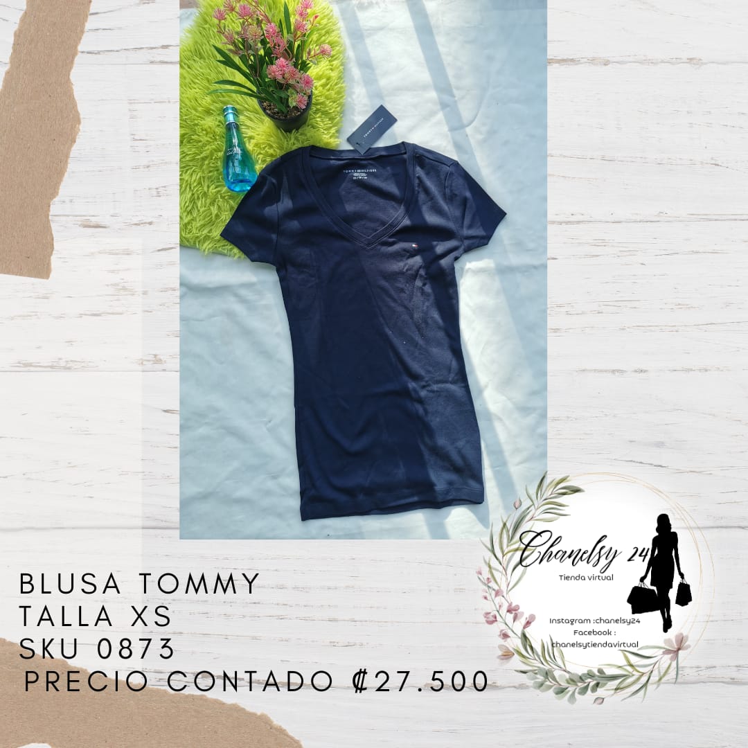 Blusa Tommy Hilfiger Talla XS