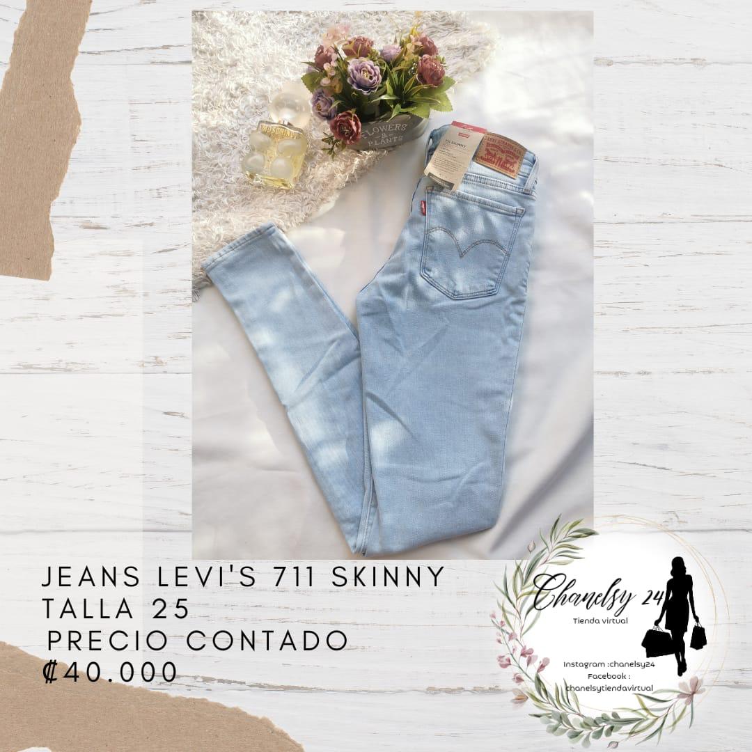Jeans Levi's 711 Skinny Talla 25