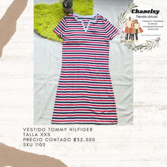 Vestido Tommy Hilfiger Talla XXS