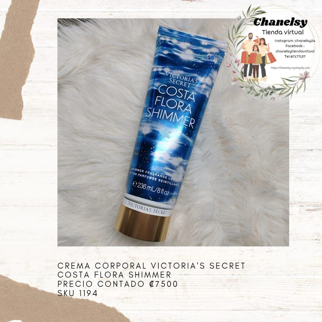 Crema Corporal Victoria's Secret Costa Flora Shimmer