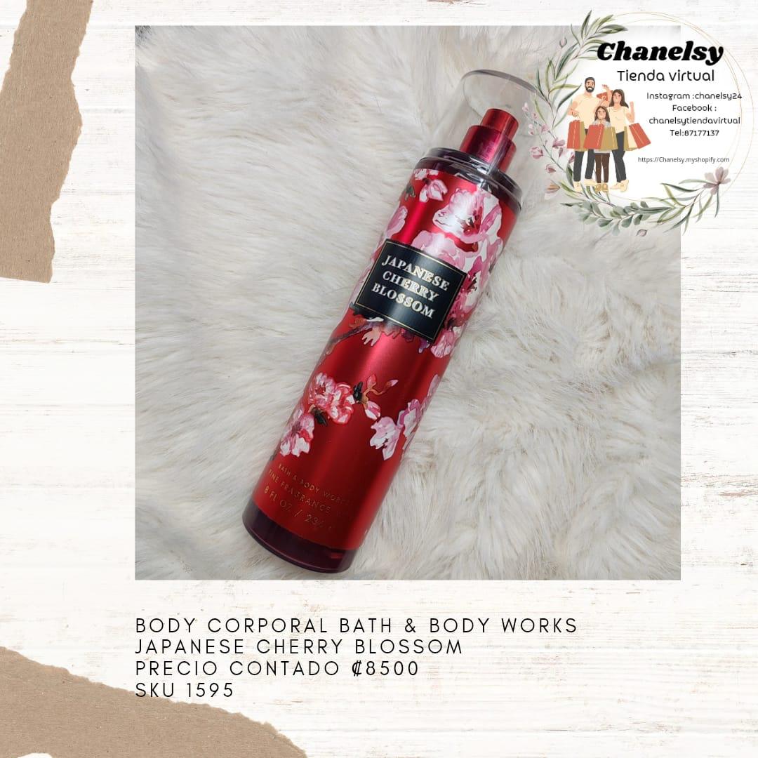 Body Corporal Bath y Body Works Japanese Cherry Blossom