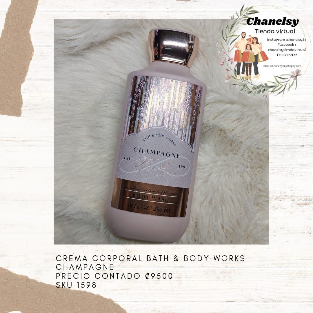 Crema Corporal Bath y Body Works Champagne