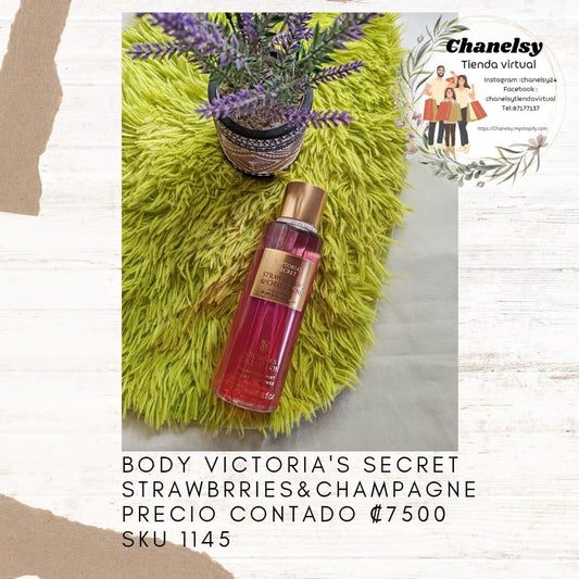 Splash Strawberries y Champagne Victoria Secret