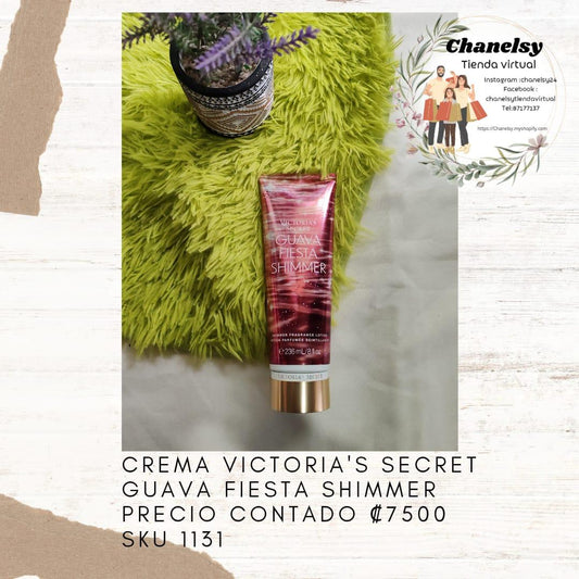 Crema Victoria Secret Guava Fiesta Shimmer