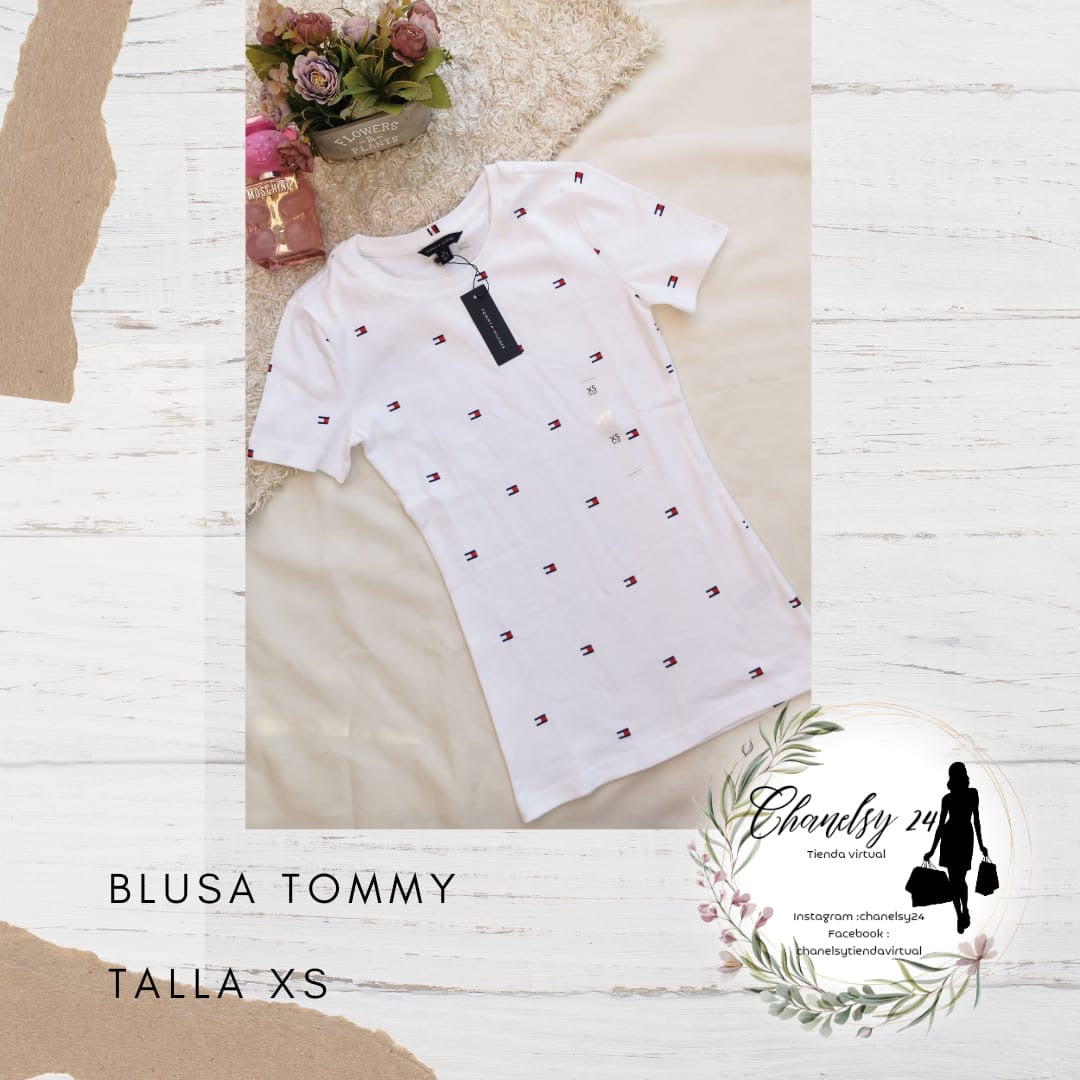 Blusa Tommy Hilfiger Talla XS