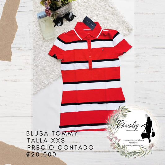 Blusa Tommy Hilfiger Talla XXS
