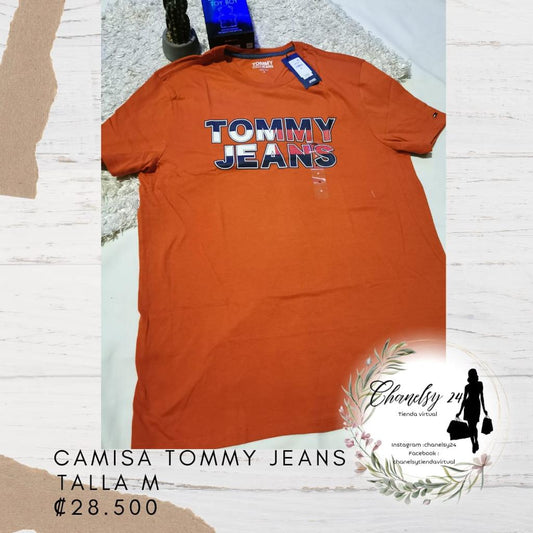 Camisa para Hombre Tommy Jeans Talla M