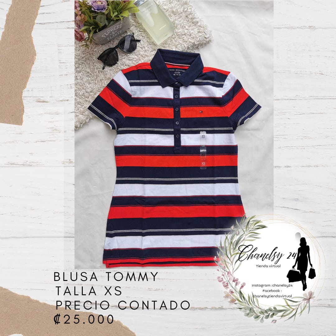 Camisa Tommy Hilfiger De Mujer Talla XS