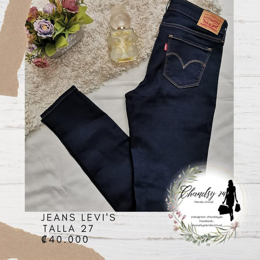 Jeans Levi's 711 Skinny Talla 27