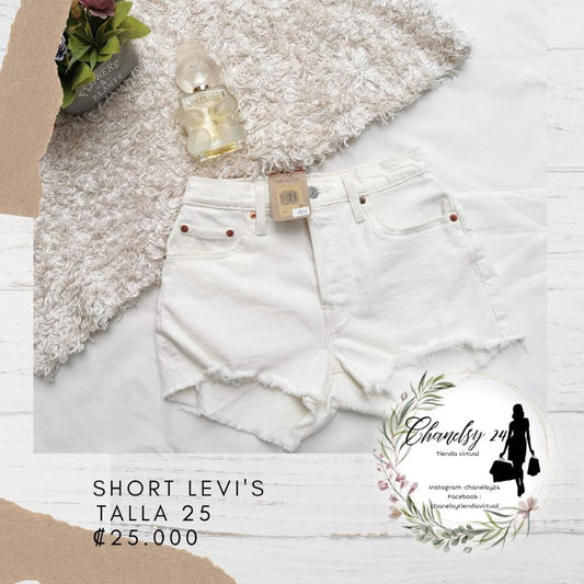Short 501 High-Rise Levi's Talla 25