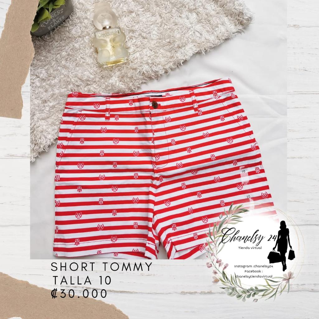 Short Tommy Hilfiger Talla 10