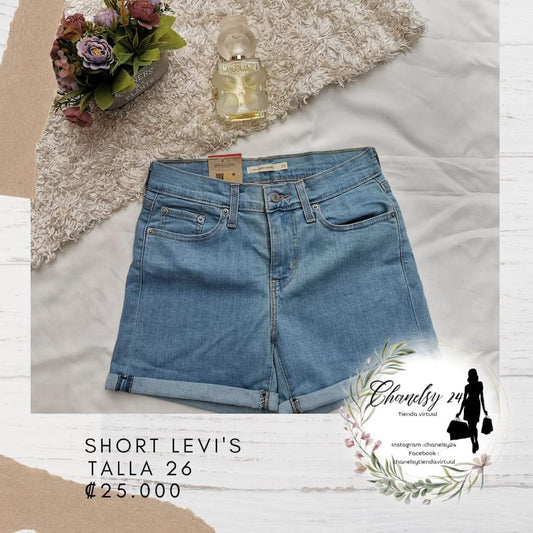 Short Mid-Length Levi's Talla 26