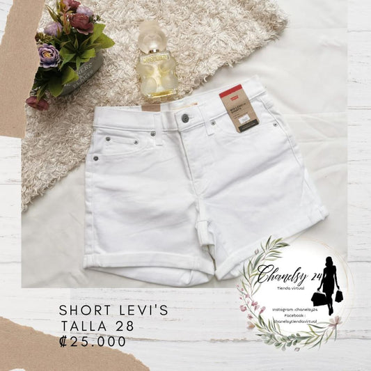 Short Mid-Length Levi's Talla 28