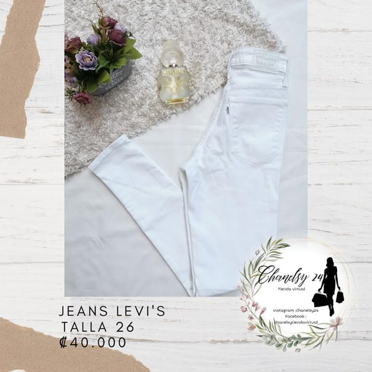 Jeans Levi's 721 High-Rise Skinny Talla 26