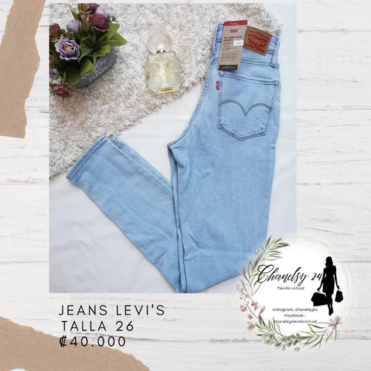 Jeans Levi's 721 High-Rise Skinny Talla 26