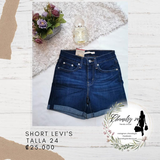 Short Mid-Length Levi's Talla 24