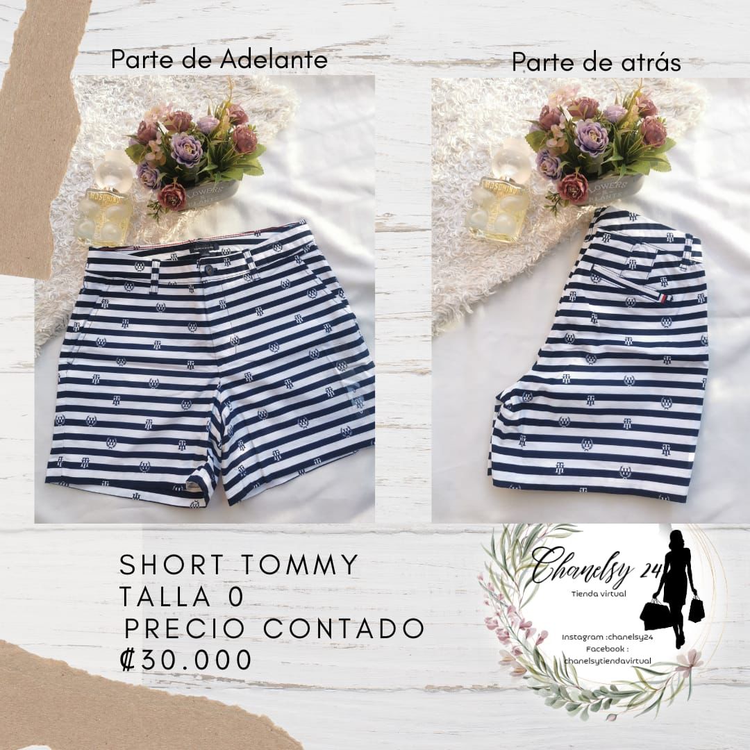 Short Tommy Hilfiger Talla 0